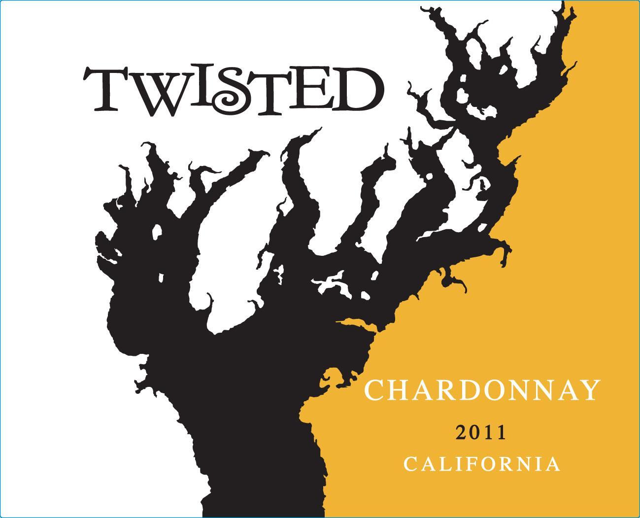 Twisted 2011 California Chardonnay FRONT