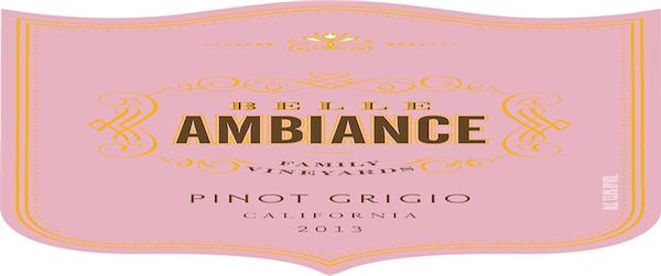belle ambiance pinot grigio 20131