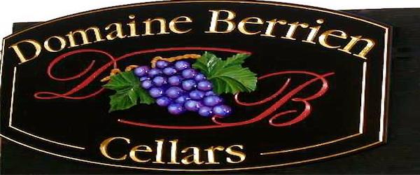domaine berrien cellars winery sign