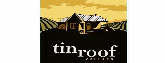 tin roof merlot label