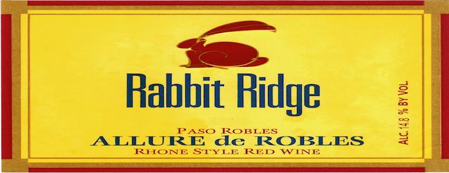 Rabbit Ridge Allure de Robles label