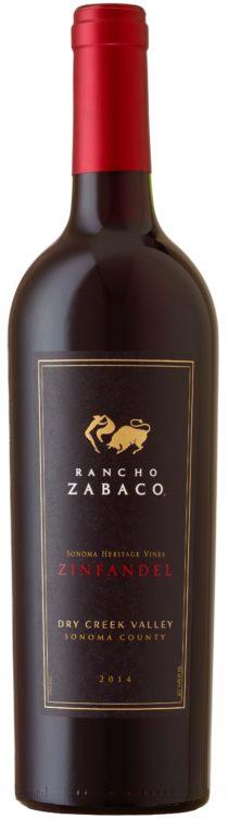 208 Rancho Zabaco 2014 Dry Creek Valley Sonoma County Heritage Vine Zinfandel 750ml e1527386645865