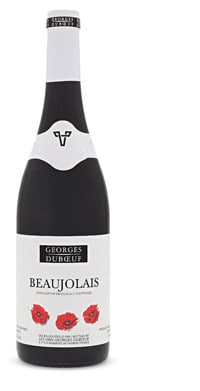 cheap wine georges duboeuf beaujolais bottle