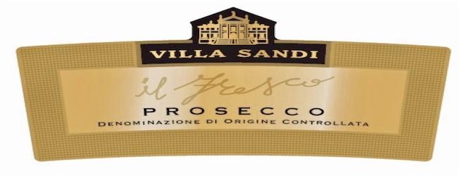 Villa Sandi Il Fresco Brut Prosecco Label