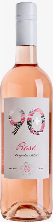 90+ Cellars Languedoc Rose' Lot 33 bottle