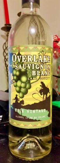 Overlake Sauvignon Blanc 2018 -$5 Trader Joe's