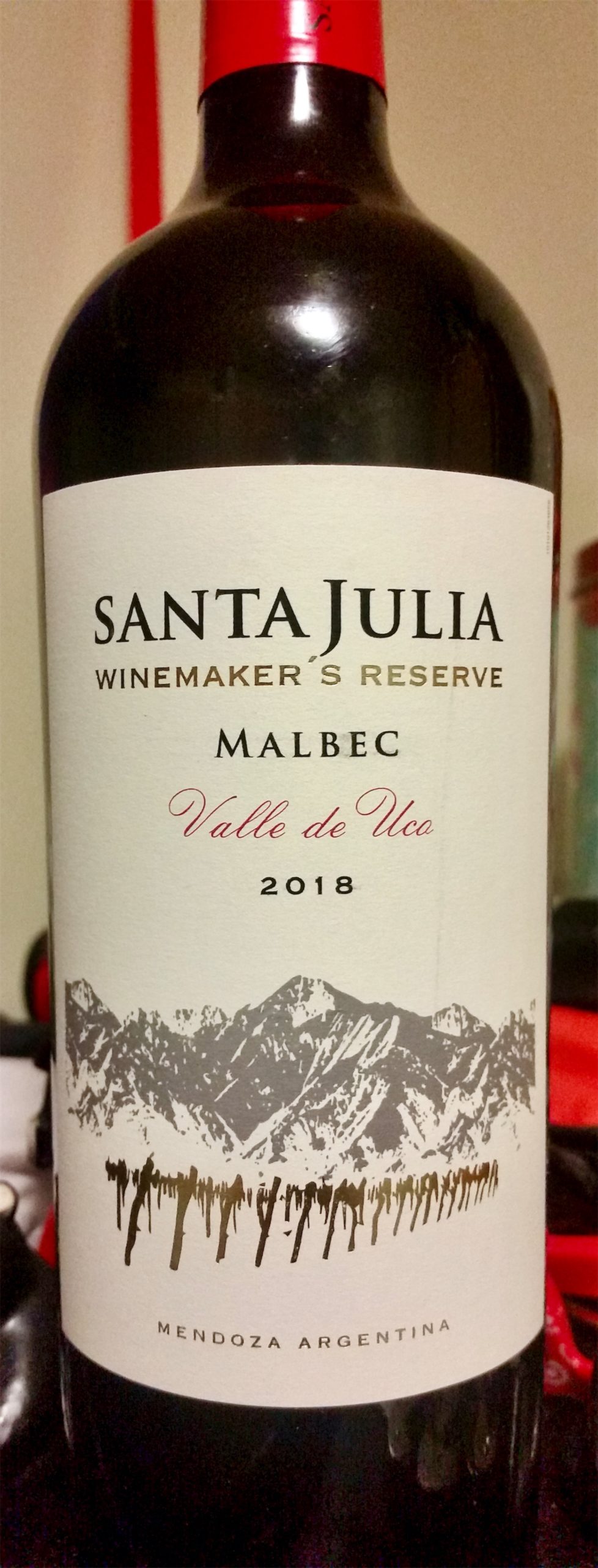 Santa Julia Reserve Malbec 2018