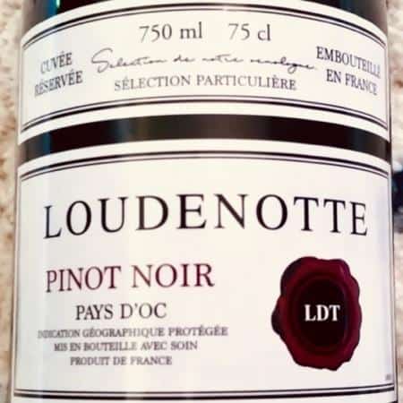 Loudenotte Pinot Noir 2018