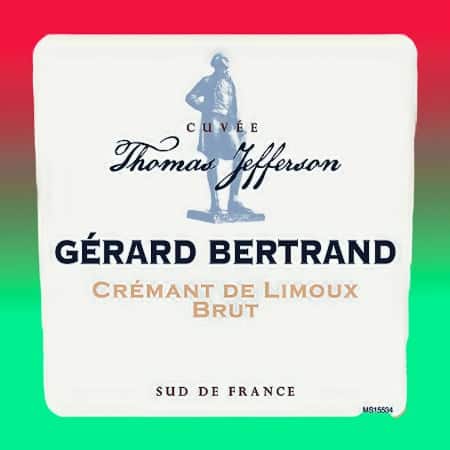 Gerard Bertrand Crémant de Limoux Thomas Jefferson Rosé 2017