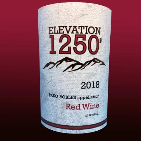 Elevation 1250 Paso Robles Red 2018