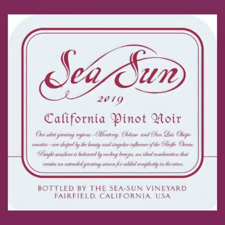 Sea Sun Pinot Noir 2019