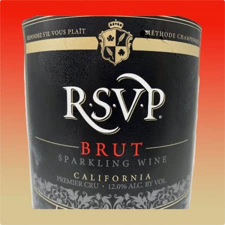 RSVP Brut Sparkling Wine in 2021