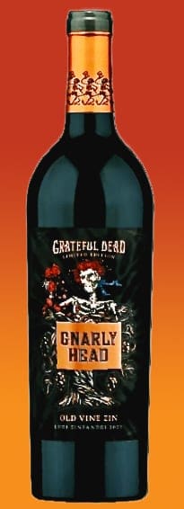 Gnarly Head Old Vine Zinfandel 2020 Grateful Dead Limited Edition