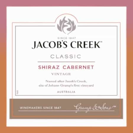Jacob's Creek Shiraz Cabernet 2020