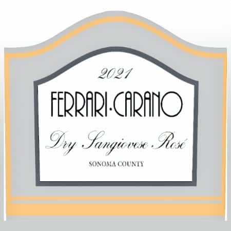 Ferrari-Carano Dry Sangiovese Rosé Sonoma 2021