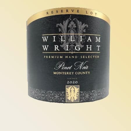 William Wright Monterey Pinot Noir 2020
