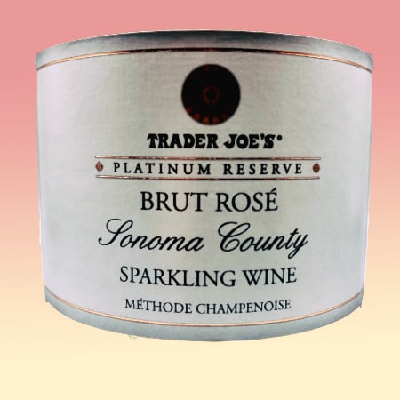 Trader Joe's Platinum Reserve Sonoma County Brut Rosé
