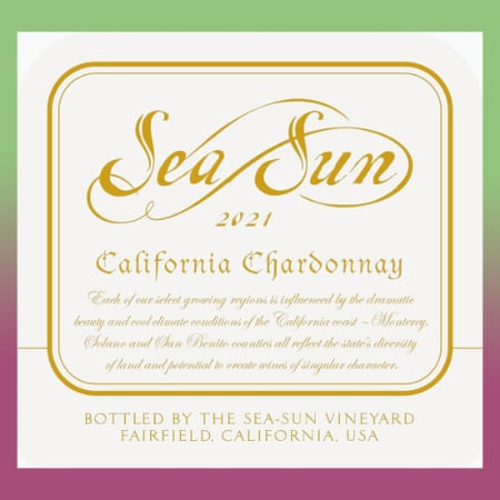 Sea Sun California Chardonnay 2021