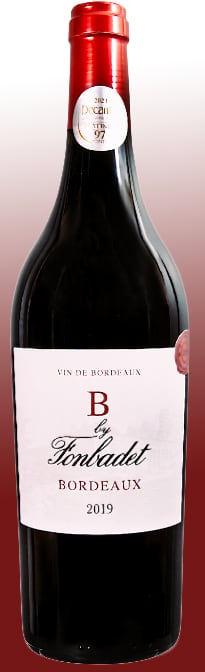 Vin De Bordeaux B by Fonbadet Bordeaux 2019