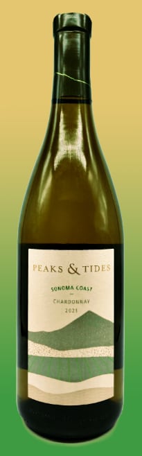 Peaks And Tides Sonoma Coast Chardonnay 2021