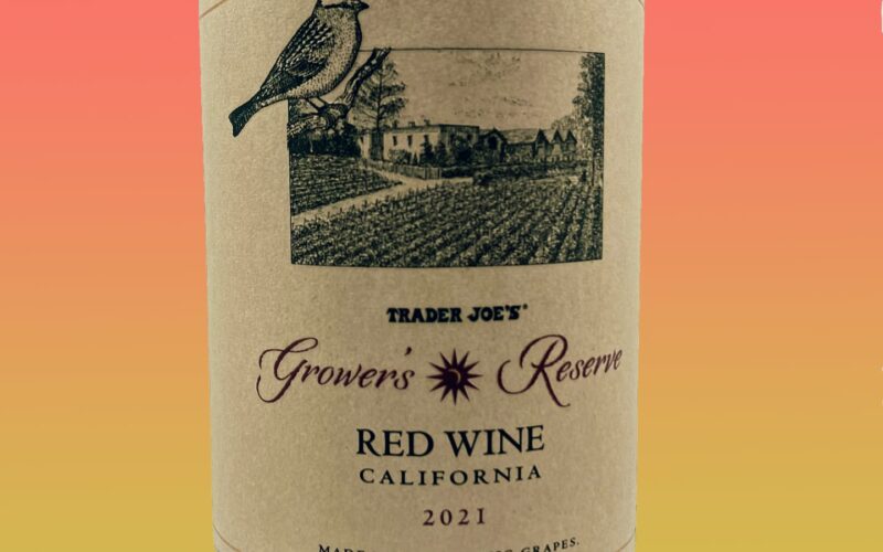 Trader Joe's Grower's Reserve Red Wine 2021