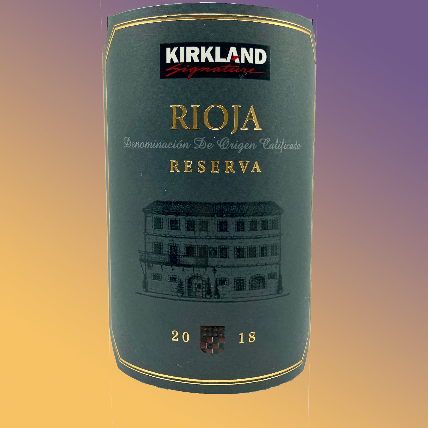Kirkland Signature Rioja Reserva 2018