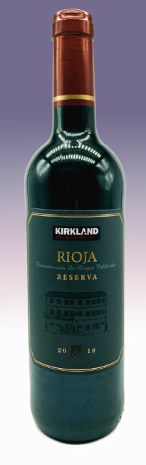 Kirkland Signature Rioja Reserva 2018