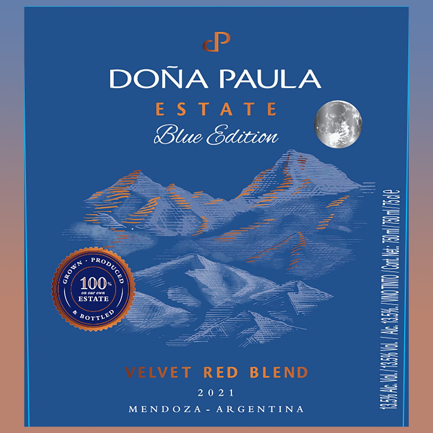 Doña Paula Estate Blue Edition Velvet Red Blend 2021