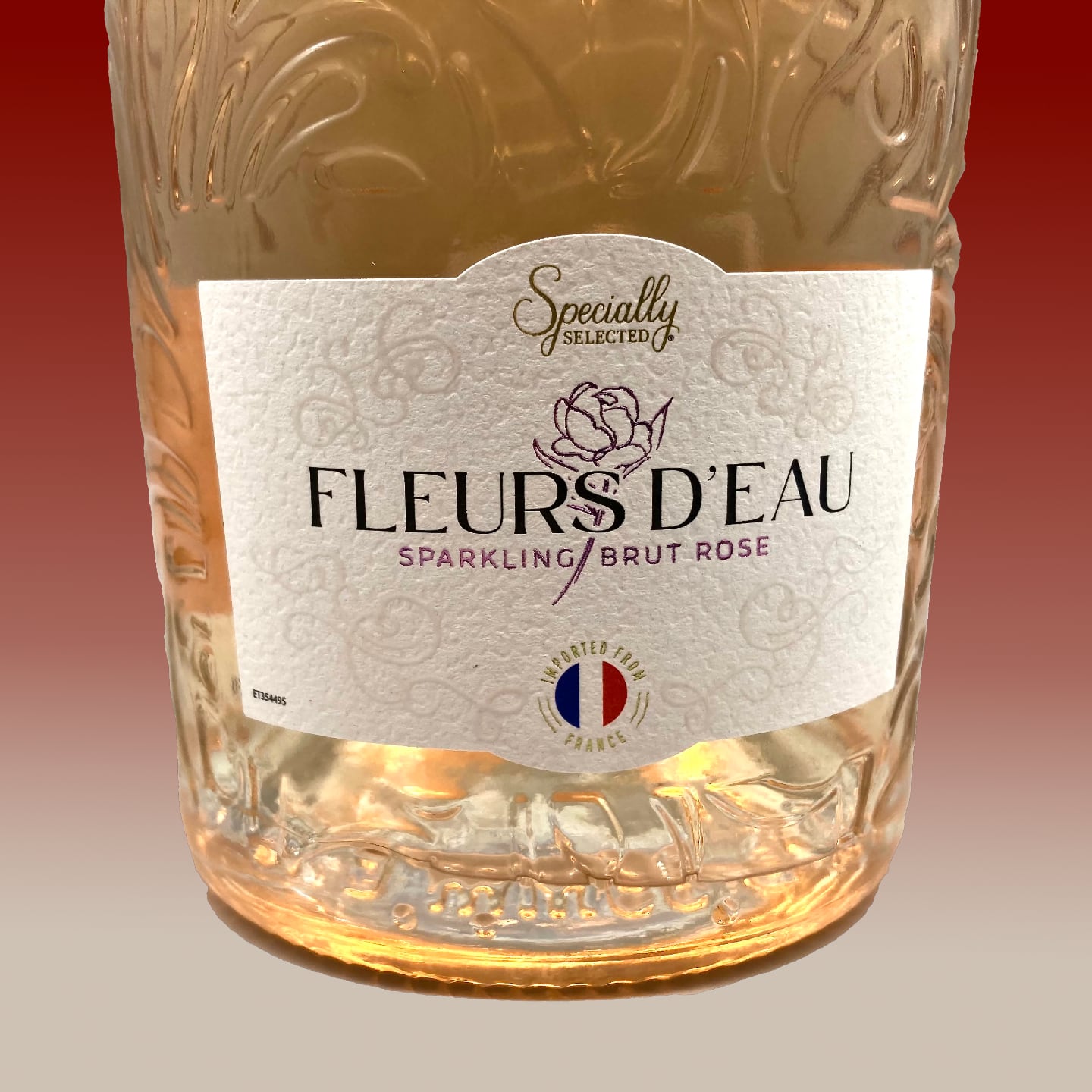 Aldi Specially Selected Fleurs D'Eau Sparkling Brut Rosé