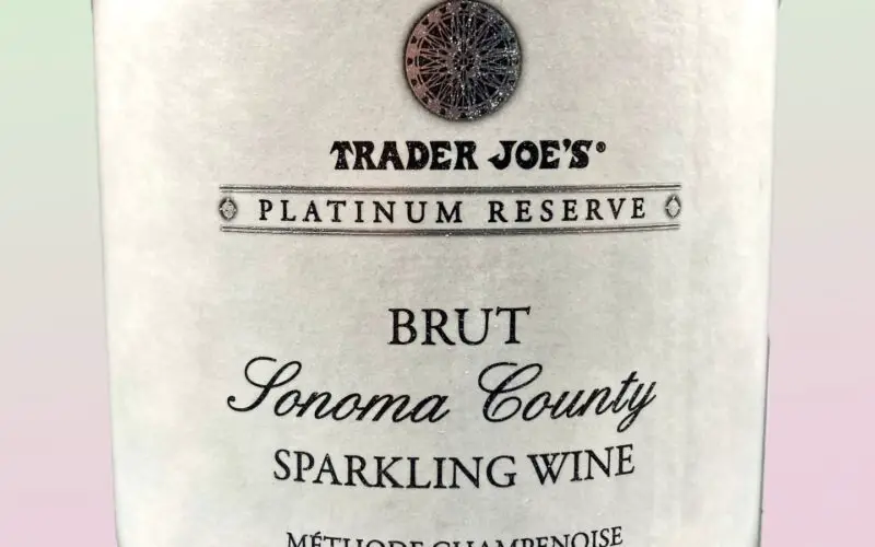 Trader Joe's Platinum Reserve Sonoma County Brut Sparkling Wine-2023 Edition
