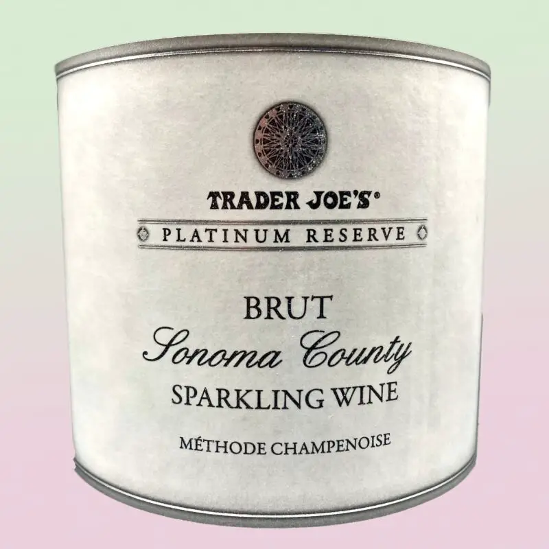 Trader Joe's Platinum Reserve Sonoma County Brut Sparkling Wine2023 Edition CheapWineFinder