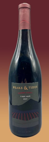 Peaks & Tides Sonoma Coast Pinot Noir 2021