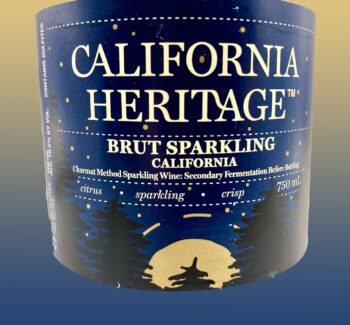Aldi's California Heritage Brut Sparkling Wine