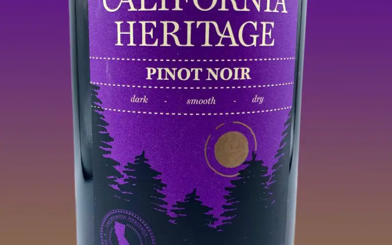 Aldi's California Heritage Pinot Noir